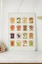 Hermia Tabla de Cortar de Vidrio Templado 30 x 40 cm Multicolor